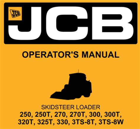 jcb 250 skid steer manual